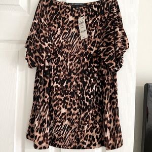INC International cold shoulder top NWT